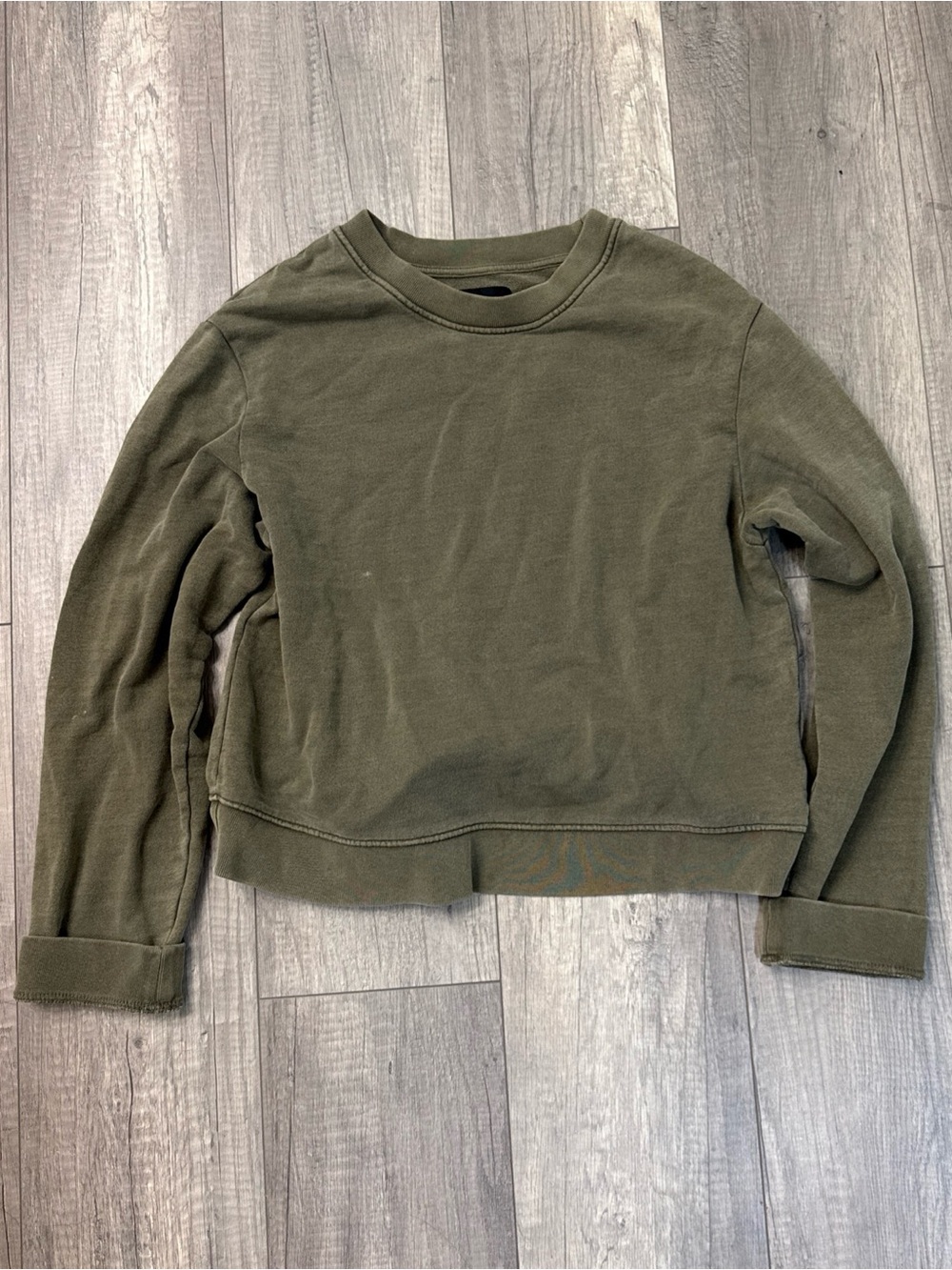 RtA Olive Crewneck Sweater